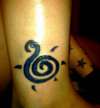 Tribal Turtle Tattoo