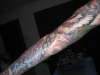 back of liams sleeve tattoo