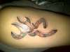 camo browning head tattoo