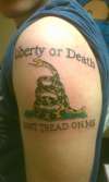 gadsden flag tattoo