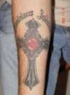 Black Cross tattoo