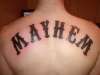 mayhem tattoo