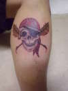 pirate skull tattoo