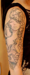 Audrey Kawasaki tattoo
