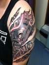 Biomech Arm tattoo