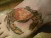 Crab tattoo