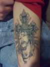 Jesus tattoo