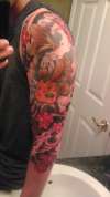 Koi & Cherry Blossoms tattoo