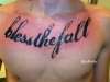 My BlessTheFall tattoo it was teh first one i got