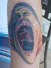 Pink Floyd Scream tattoo