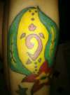 Tribal Turtle Tattoo