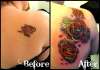 cover up roses tattoo