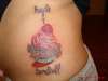 cupcake tattoo