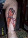 hot she devil pinup tattoo