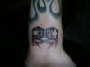 dices tattoo