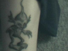 my lil evil guy tattoo