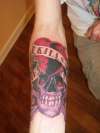 love kills slowly tattoo