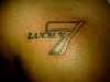 lucky 7 tattoo