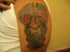 patriotic tat  AFTER coverup tattoo