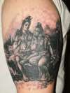 shiva & krishna tattoo