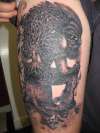 tree dude tattoo