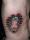 trible lion tattoo