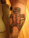 voodoo doll tattoo