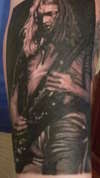 David Gilmour - Pink Floyd tattoo