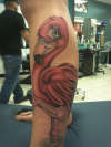 Flamingo tattoo