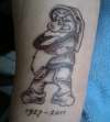 Grumpy Dwarf Tattoo
