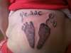 JOANN'S SON'S FEET tattoo