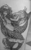 Starbucks Mermaid tattoo