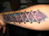 Tattoo arm piece in progress