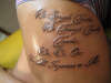 font tattoo