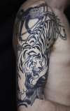 tiger monkey sleeve 2 tattoo