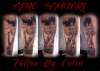 Afro Samuari tattoo