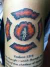 Firefighter tattoo