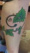 Ivy Vines tattoo