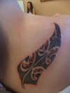Maori Silver Fern tattoo