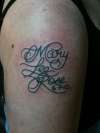 Mary Lee tattoo