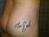 The End tattoo