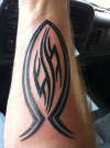 Tribal Fish tattoo