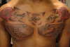 chest piece tattoo