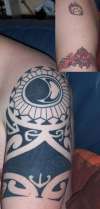 Maori Cover-Up tattoo