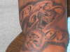 live and die tattoo