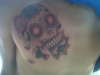 sugar skull tattoo