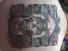 Back piece tattoo