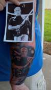 David Gilmour tattoo