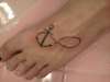 Infinity Anchor tattoo