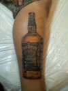 Jack Bottle tattoo